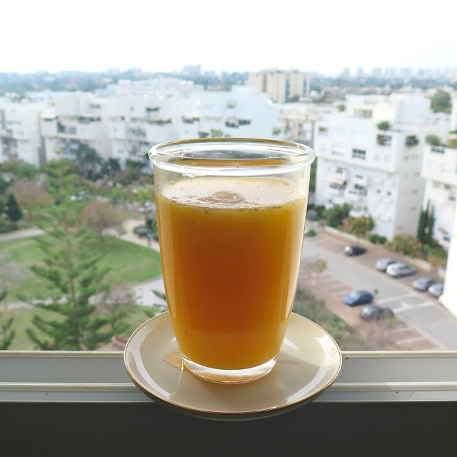 מיץ תפוזים סחוט  (צילום: ציפי לוין)